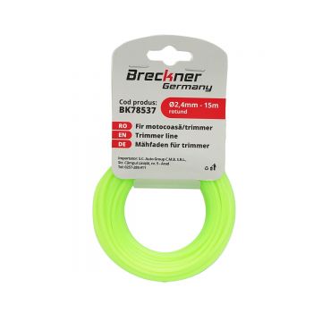 Fir patrat pentru motocoasa 2.4mmx15m, Cod: BK78537, Brand: BRECKNER GERMANY