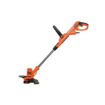 Trimmer tuns iarba/gazon Black & Decker BESTA530-QS, Alimentare Automata, Brat telescopic, 550 W, Latime de taiere 30 cm (Negru/Portocaliu)